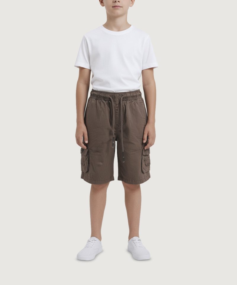 7090 - BERMUDA CARGO NIÑO STRETCH – PAPER TOUCH