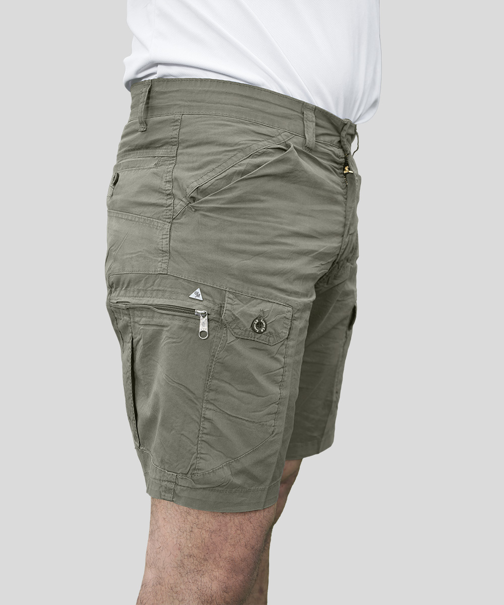 7008 - Bermuda Cargo Paper Touch Militar - Imagen 8